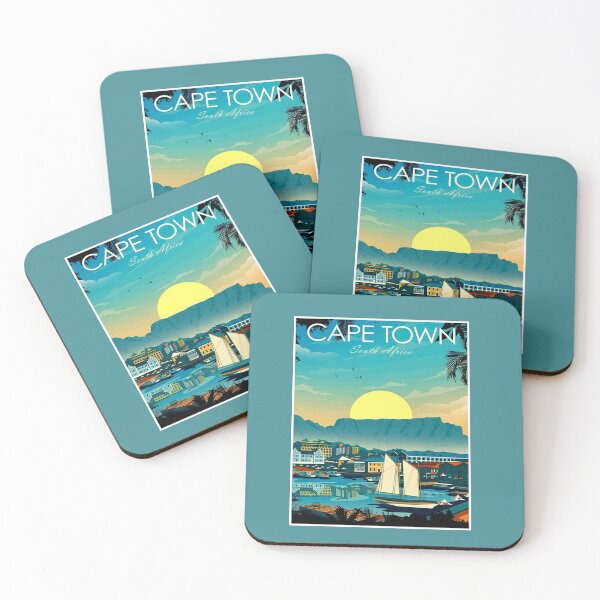 Item preview, Cape Town South Africa  Vintage Travel and Tourism Advertising Print designed and sold by posterbobs.