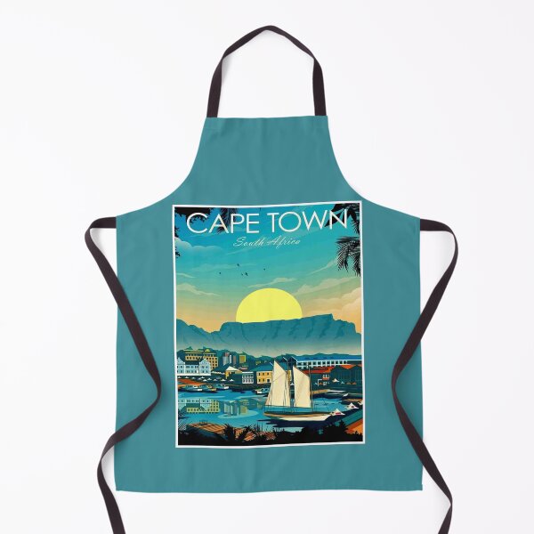 Item preview, Cape Town South Africa Vintage Travel and Tourism Advertising Print designed and sold by posterbobs.