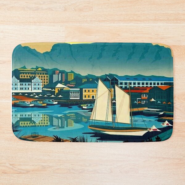 Item preview, Cape Town South Africa  Vintage Travel and Tourism Advertising Print designed and sold by posterbobs.
