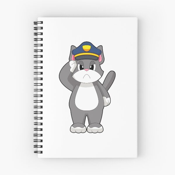 Item preview, Cat Cop Police hat Police designed and sold by Snabdesign84.