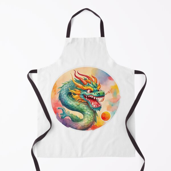 Item preview, Dragon Positive Renewal, Power, water color designed and sold by RoseAIArtRhythm.