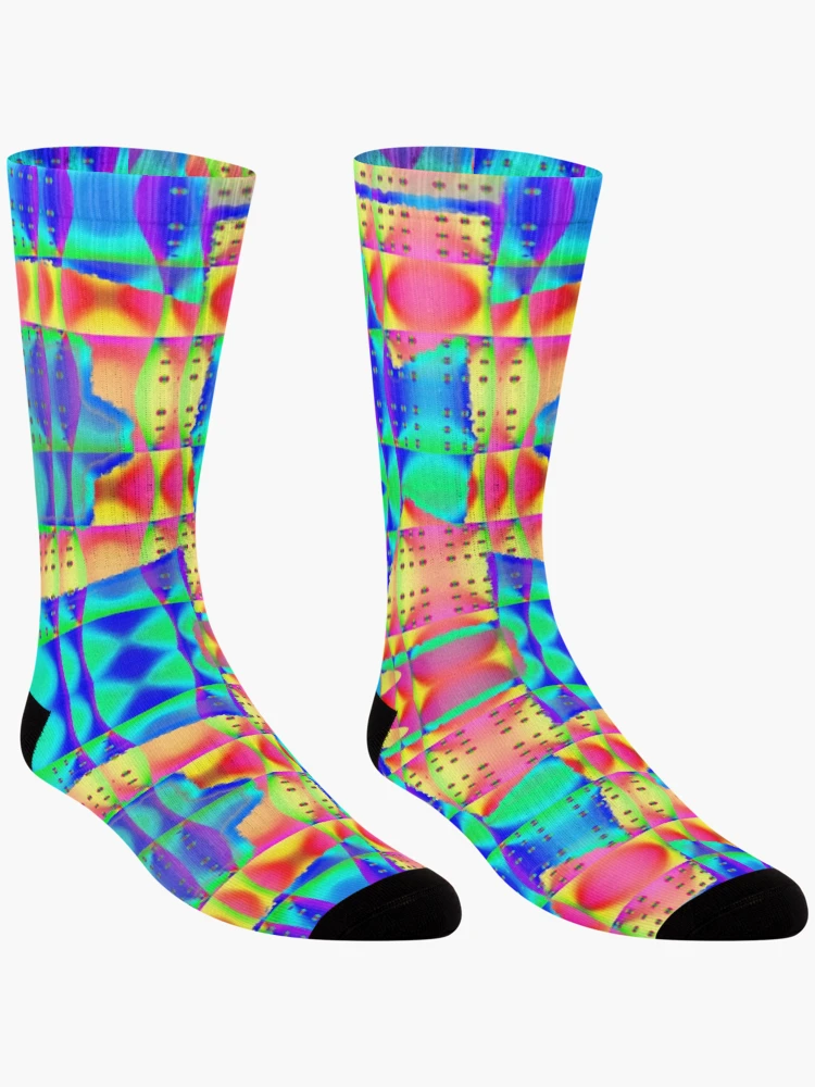 Thumbnail 3 of 5, Socks, Patterned pattern, patterned ... designed and sold by Harryucksche.