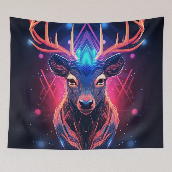 Item preview, Stag Neon Art 10 designed and sold by AstroRisq.