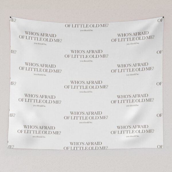 Item preview, who's afraid of little old me? designed and sold by FynnFDesign.