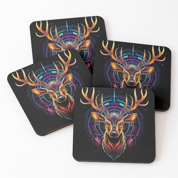 Item preview, Stag Neon Art 11 designed and sold by AstroRisq.
