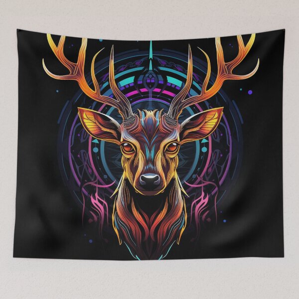 Item preview, Stag Neon Art 11 designed and sold by AstroRisq.