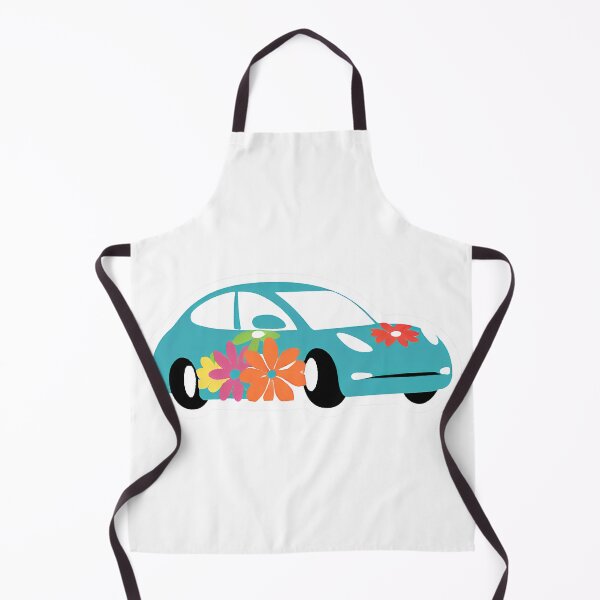 Item preview, Flowers Grow on the Blue Car designed and sold by KINGSMILESTORE.