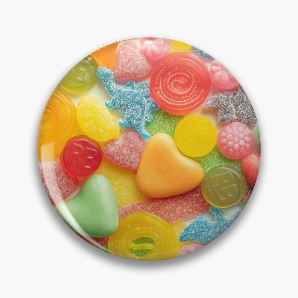 Item preview, Summer candy with rainbow colors winegums and sugar dinosaurs - kids fun food photography designed and sold by Christa Stroo Photography.