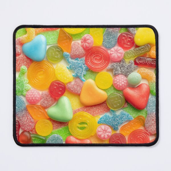 Item preview, Summer candy with rainbow colors winegums and sugar dinosaurs - kids fun food photography designed and sold by Christa Stroo Photography.