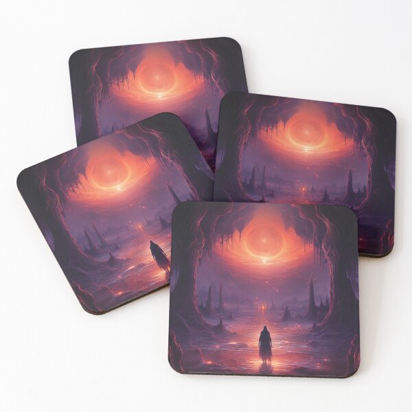 Item preview, Mystic Landscape / Dark Fantasy Landscape / Futuristic Moon Moonscape  designed and sold by Lil-Satu.