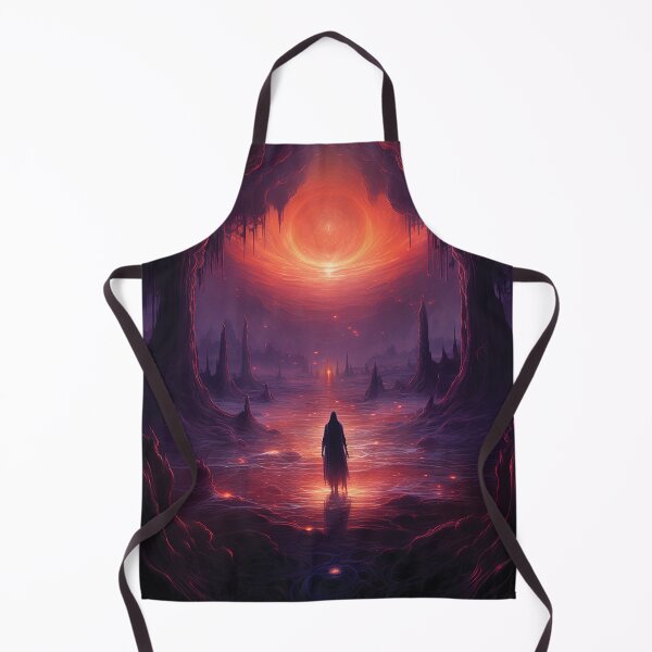 Item preview, Mystic Landscape / Dark Fantasy Landscape / Futuristic Moon Moonscape designed and sold by Lil-Satu.