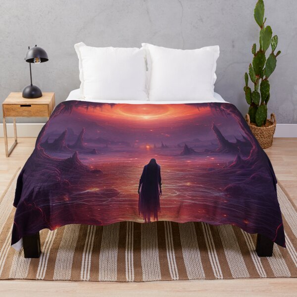 Item preview, Mystic Landscape / Dark Fantasy Landscape / Futuristic Moon Moonscape  designed and sold by Lil-Satu.