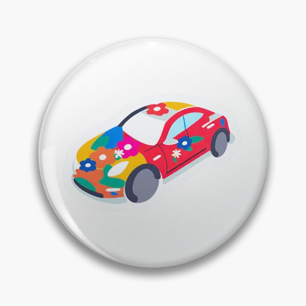 Item preview, Colorful Flowers Grow on Cars designed and sold by KINGSMILESTORE.