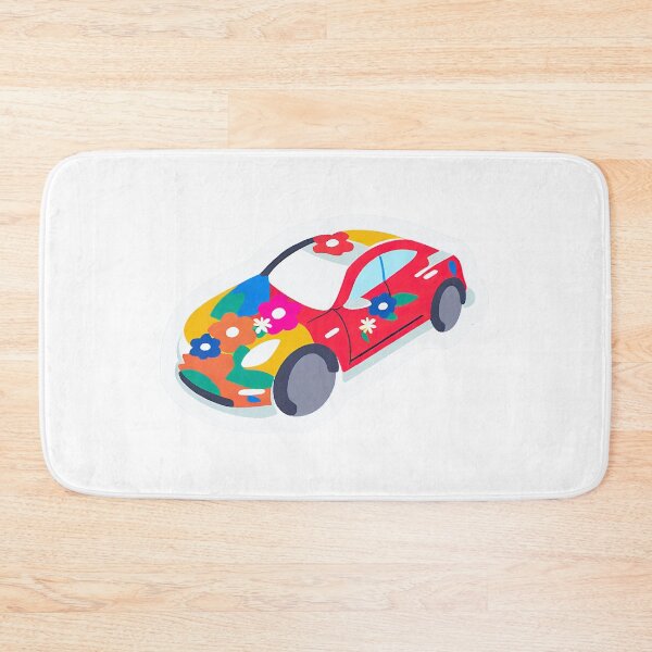 Item preview, Colorful Flowers Grow on Cars designed and sold by KINGSMILESTORE.