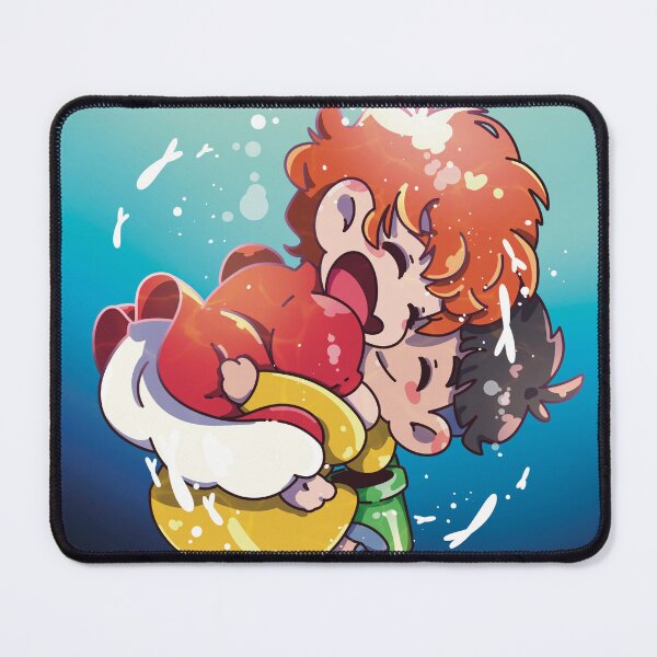 Item preview, Ponyo and Sosuke hugging designed and sold by Marmalade-Bunny.