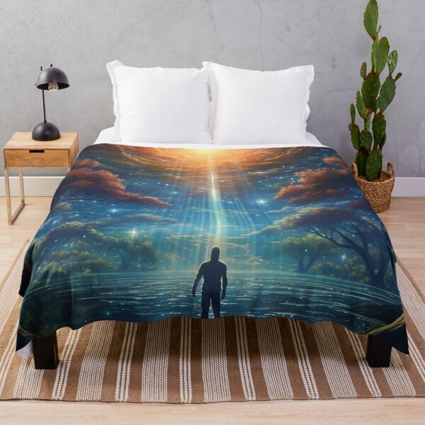 Item preview, Mystic Trees Landscape / Dark Fantasy Landscape / Futuristic Moon Moonscape / Galaxy Cosmic Universe designed and sold by Lil-Satu.
