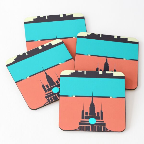 Item preview, New York Abstract Skyline designed and sold by Charles-Gemini.
