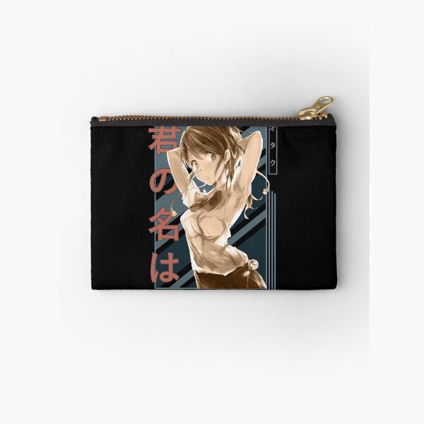 Item preview, Mitsuha Miyamizu Retro Blue Black Design  designed and sold by Wafusaurus.