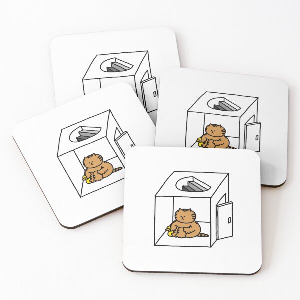 Item preview, a Cat and a Duck in the strange box designed and sold by superbaechoo.