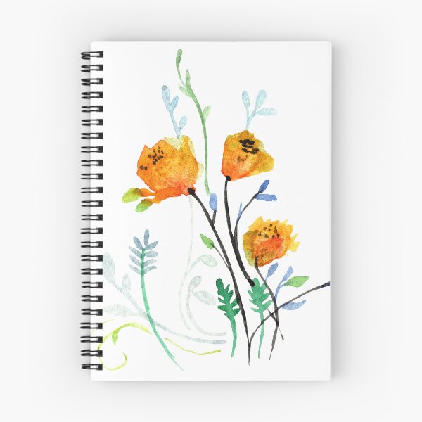 Item preview, Yellow Watercolor Californian Poppy designed and sold by Aithlin123.