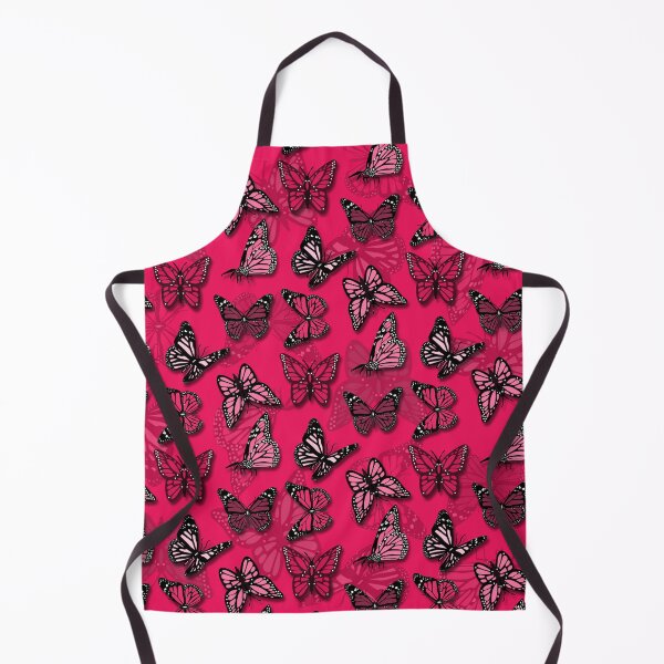 Item preview, Pink shades of butterfly seamless pattern designed and sold by SpinklyCreations.