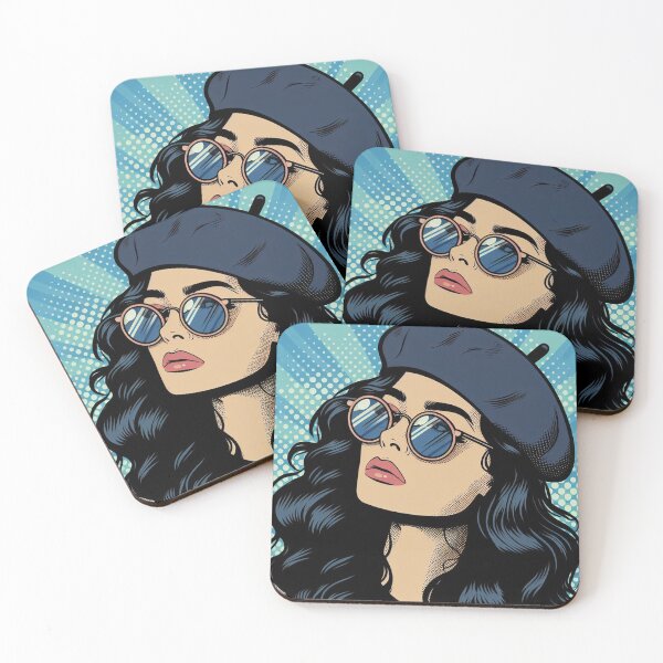 Item preview, The mysterious lady with the beret designed and sold by FotoworldEdel.