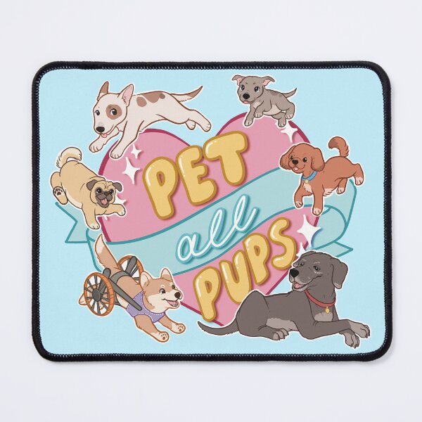 Item preview, Pet All Pups designed and sold by LilPinkGoblin.