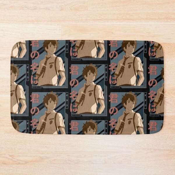 Item preview, Taki Tachibana Retro Blue Black Design  designed and sold by Wafusaurus.