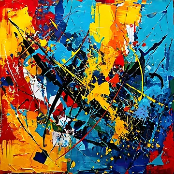 Artwork thumbnail, Abstract Expression by Crafted-AI