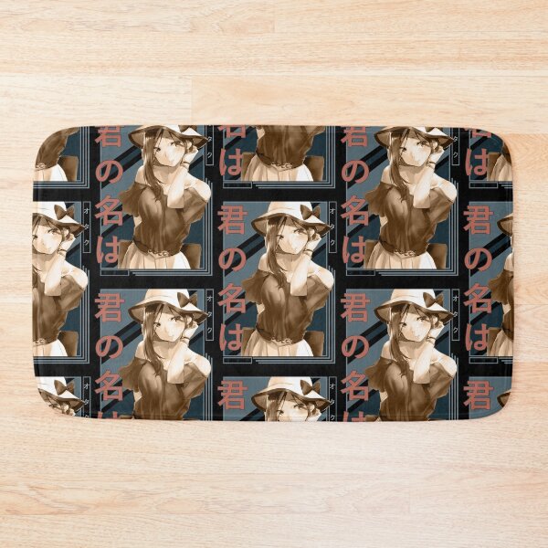 Item preview, Miki Okudera Retro Blue Black Design  designed and sold by Wafusaurus.
