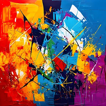 Artwork thumbnail, Abstract Expression by Crafted-AI