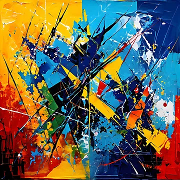 Artwork thumbnail, Abstract Expression by Crafted-AI
