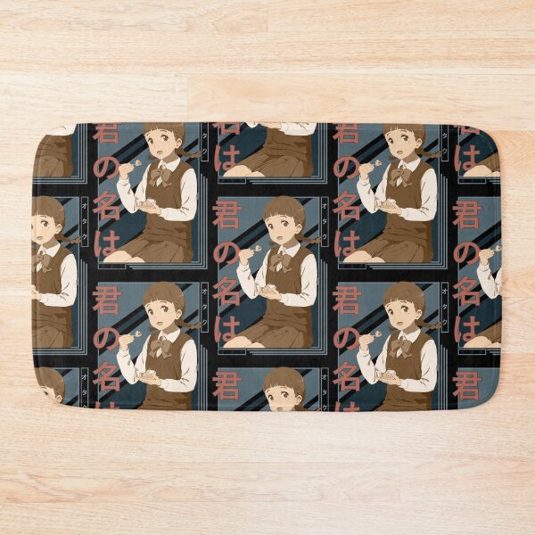 Item preview, Sayaka Natori Retro Blue Black Design  designed and sold by Wafusaurus.
