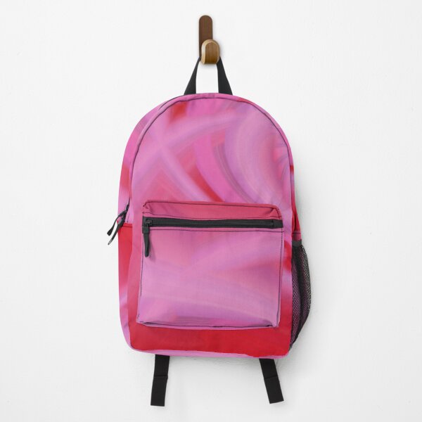 Item preview, pink color curves on an abstract red background designed and sold by felipequeiroz.