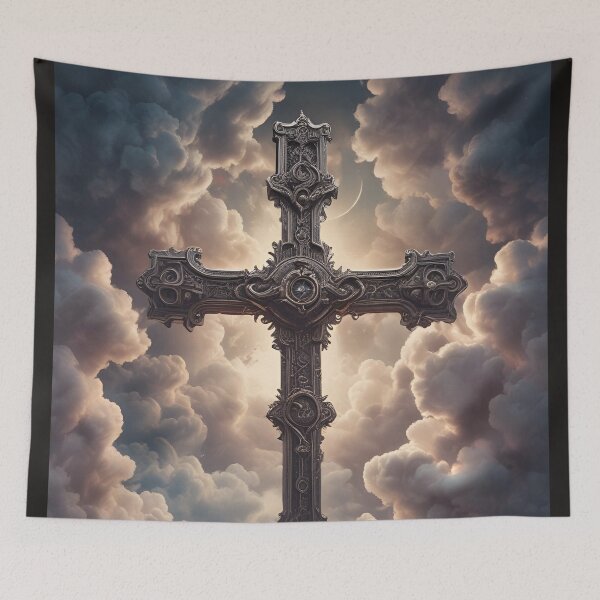 Item preview, Religious Cross designed and sold by MatrixTattoo.