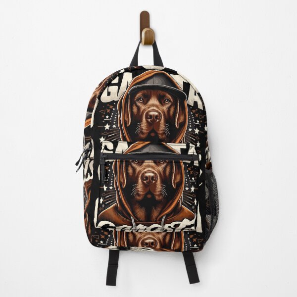 Item preview, Brown Labrador Gangsta Gangster Dog Gift designed and sold by Pineapple-Tree.