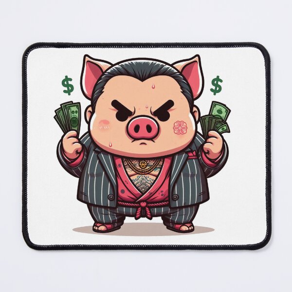 Item preview, Pig Chibi Series - Piggy Chan 004 designed and sold by xiaoxiaochibi.