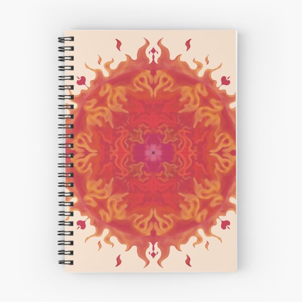 Item preview, Fiery Mandala of the Sun designed and sold by digitalfae.