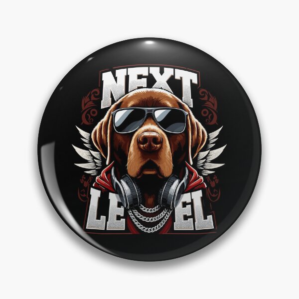 Item preview, Brown Labrador Gangster Next Level Dog Gift designed and sold by Pineapple-Tree.