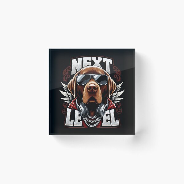 Item preview, Brown Labrador Gangster Next Level Dog Gift designed and sold by Pineapple-Tree.