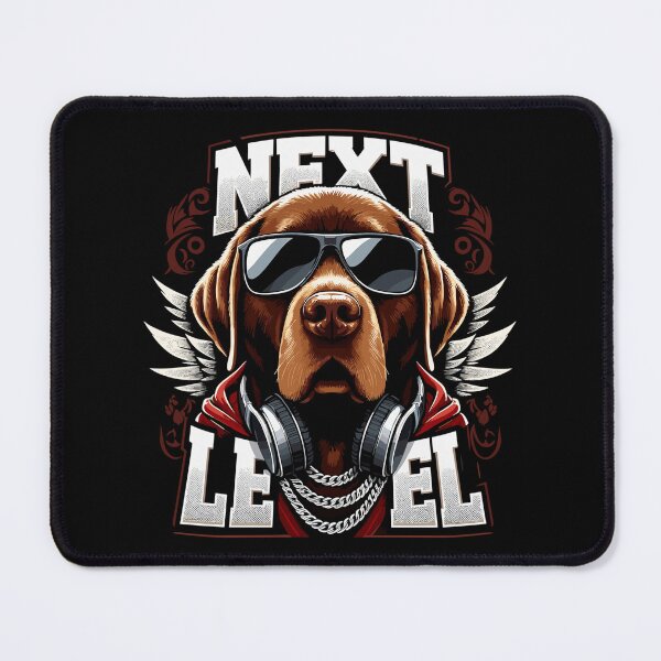 Item preview, Brown Labrador Gangster Next Level Dog Gift designed and sold by Pineapple-Tree.