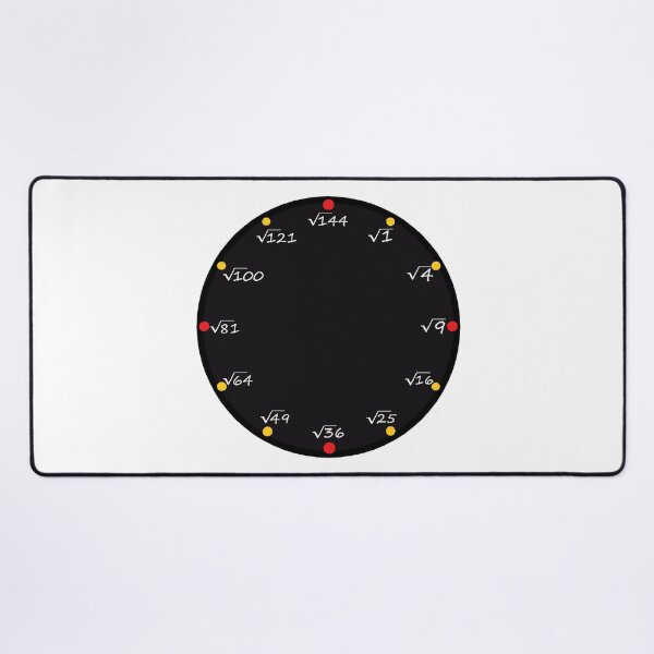 Item preview, mathematical clock, square root designed and sold by Numbers-Art.