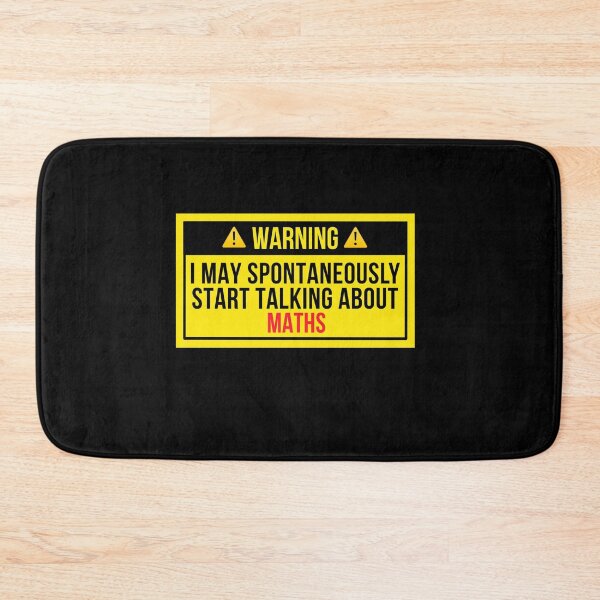 Item preview, I love maths - I heart maths - Talking about maths designed and sold by artzaka.