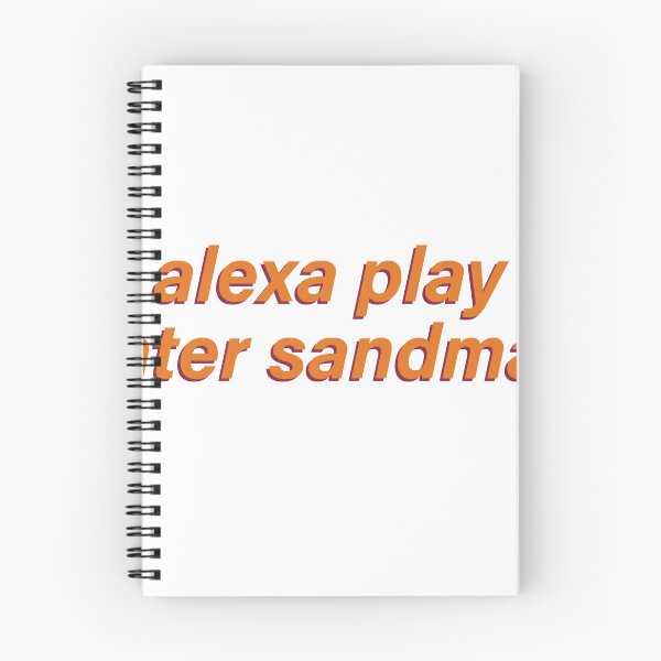 Item preview, Alexa Play Enter Sandman designed and sold by Tristen Adams.