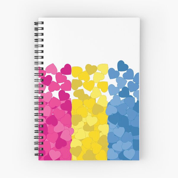 Item preview, Pansexual Pride Flag- Falling Hearts designed and sold by dysperdis.