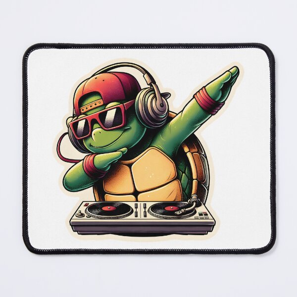 Item preview, Dj turtle  designed and sold by Animalpetslover.