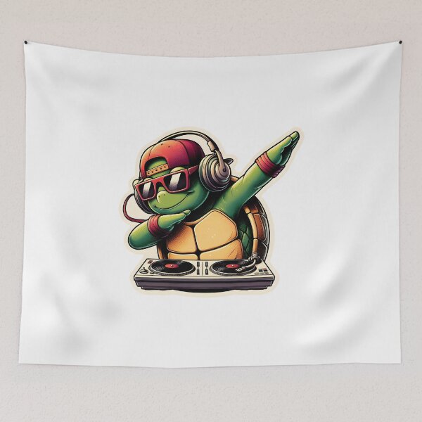 Item preview, Dj turtle  designed and sold by Animalpetslover.