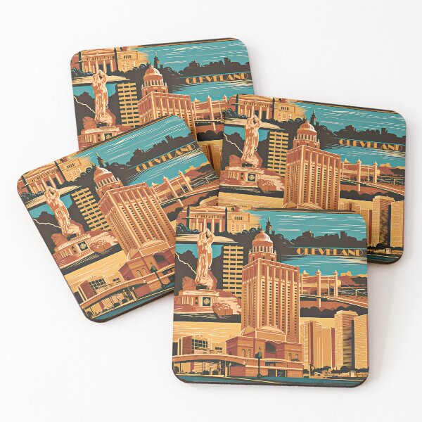 Item preview, Cleveland Tourism Scene designed and sold by mrtraz.
