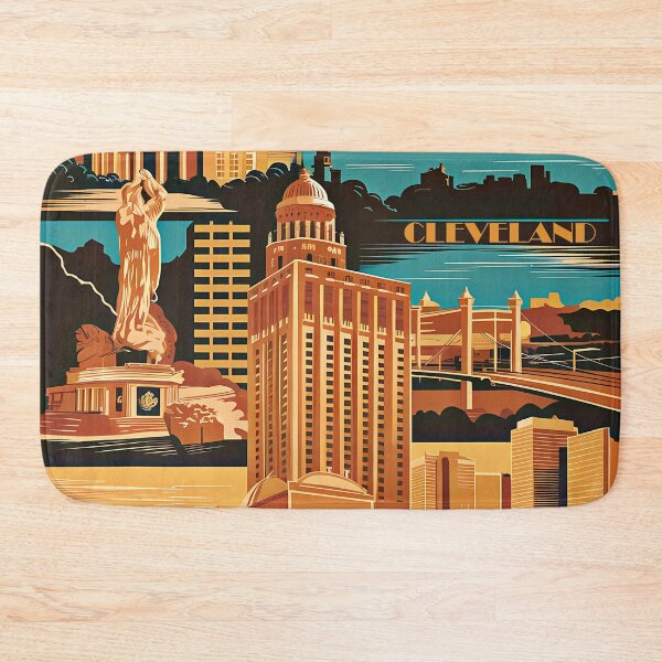 Item preview, Cleveland Tourism Scene designed and sold by mrtraz.