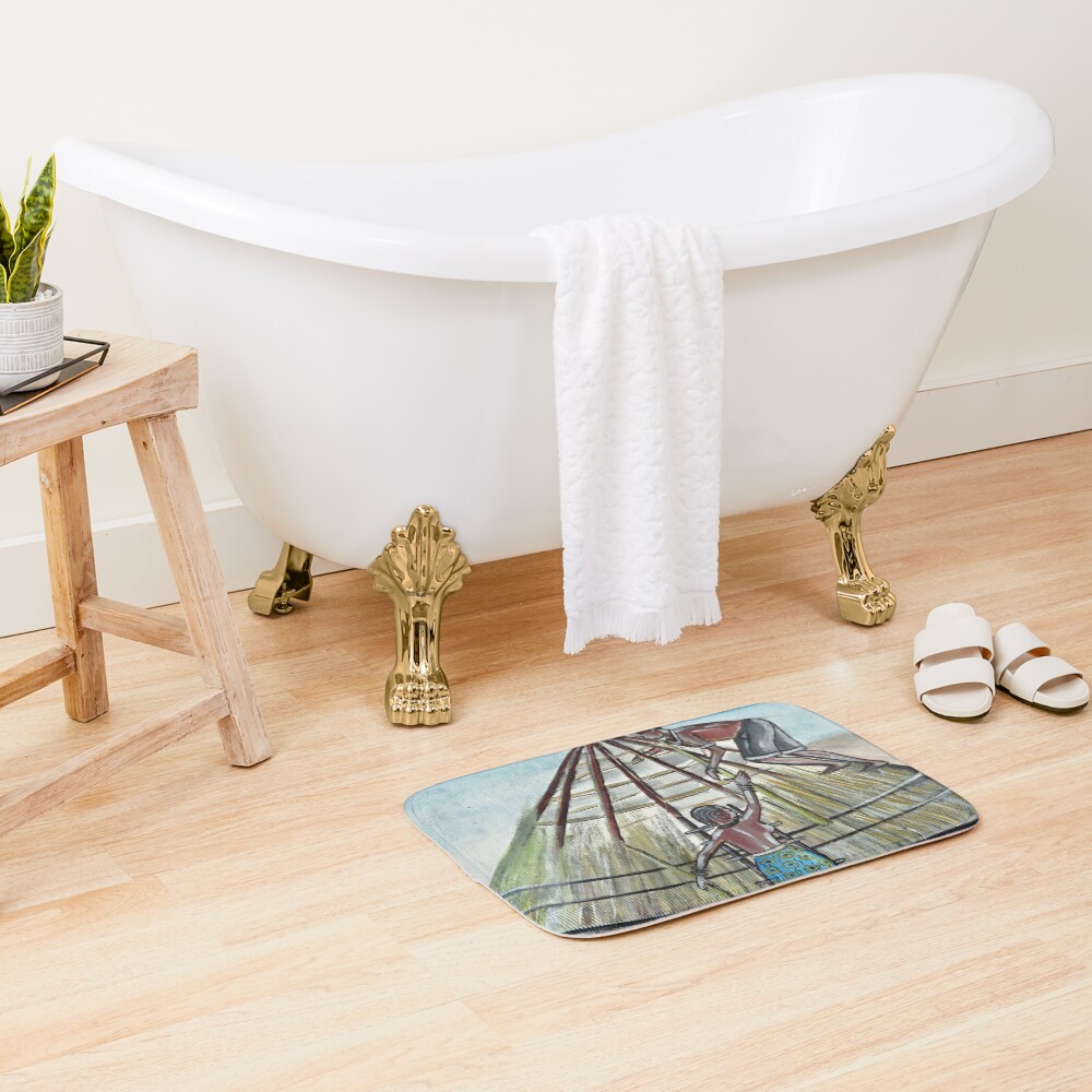 Item preview, Bath Mat designed and sold by HopeProject.